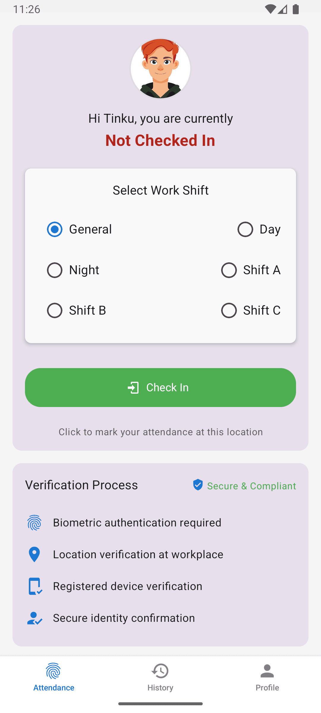 Biometric Authentication